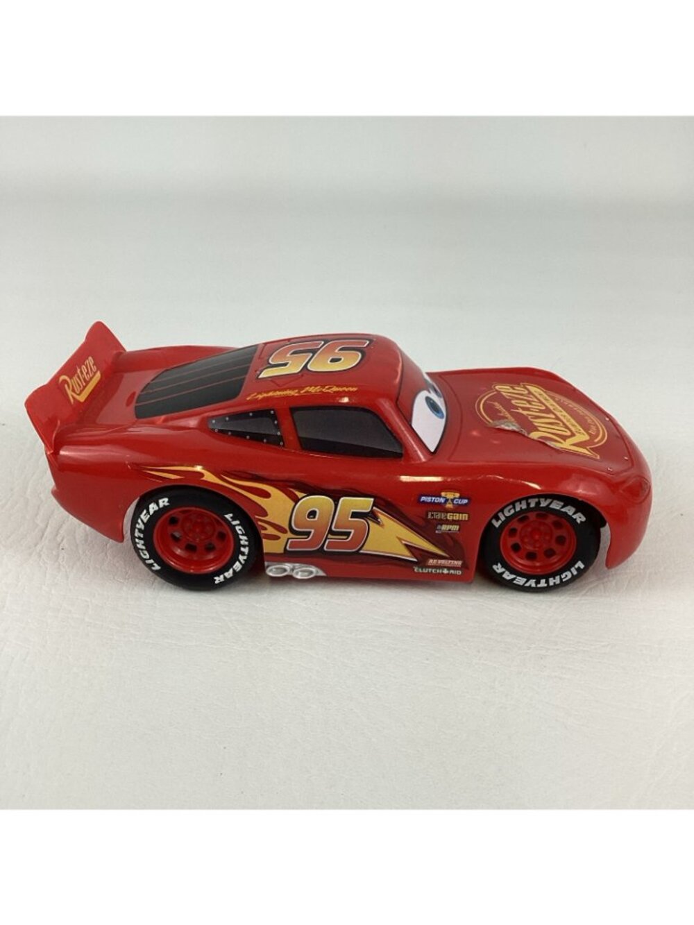 Disney Pixar Cars RC Lightning McQueen Remote Control Turbo Boost Vehicle Jada - Picture 7 of 9